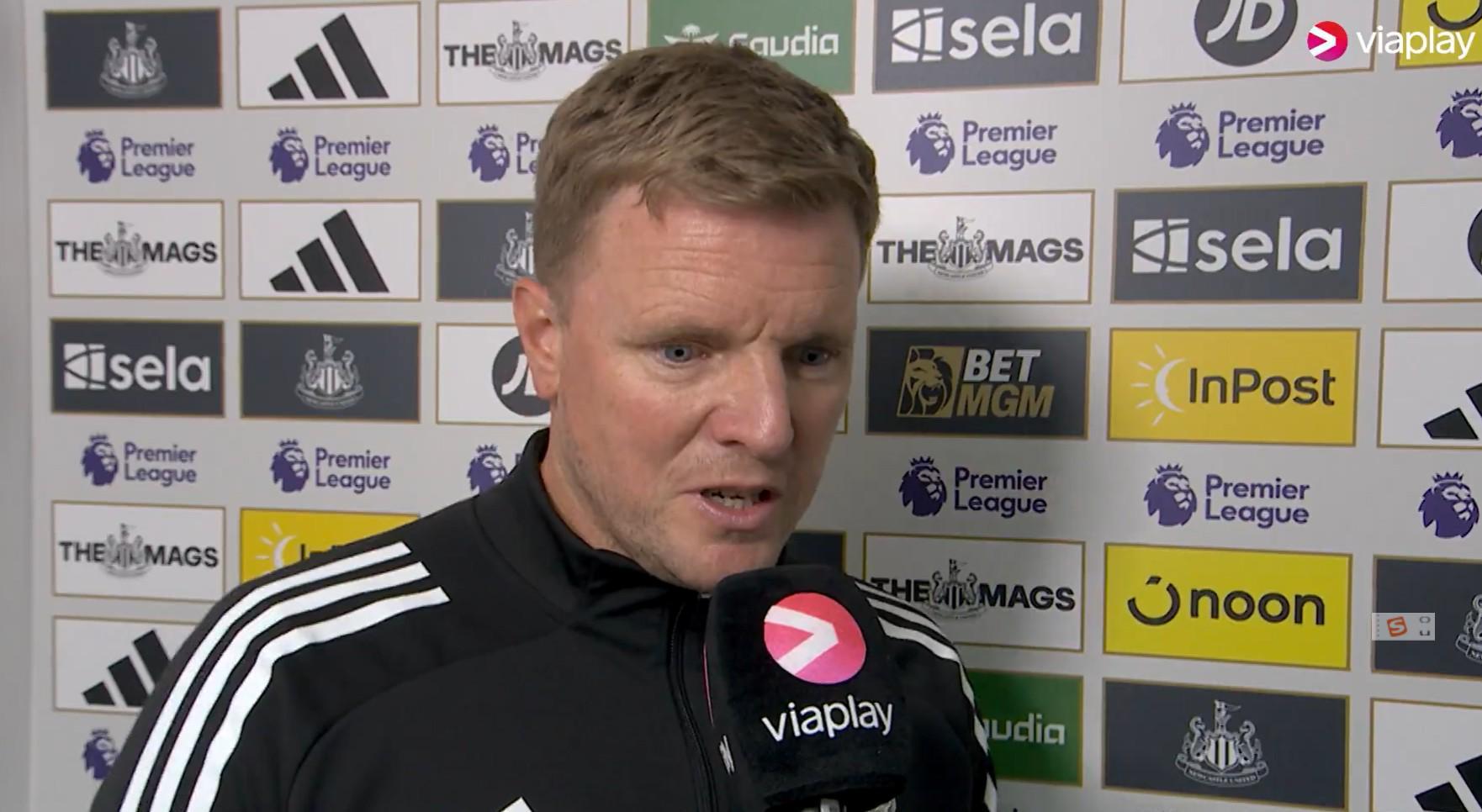 埃迪-豪：我们希望伊萨克留下来并且说他愿意上场